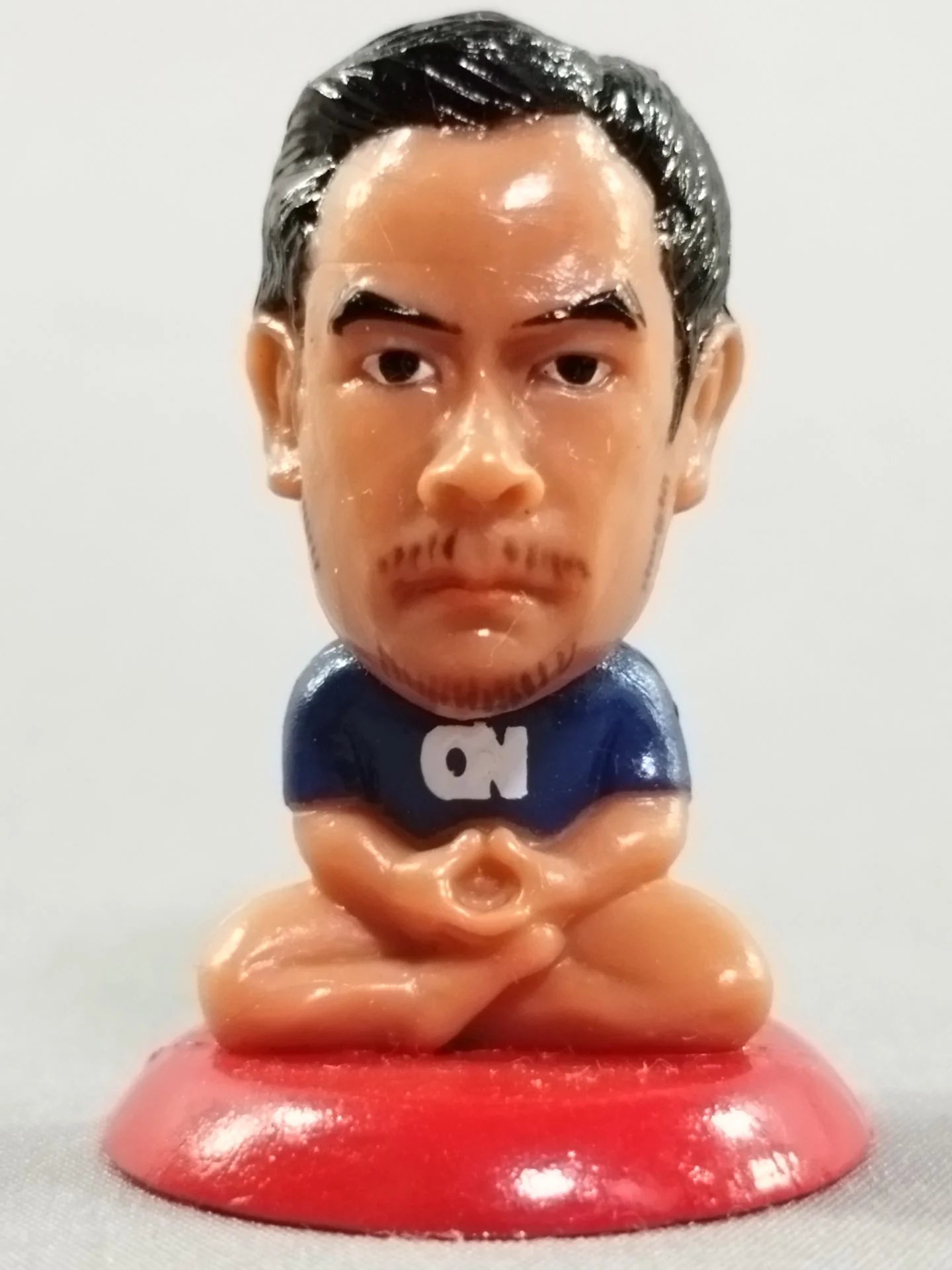 2005 CharaPro Mini Big Heads/Pro-Kaku Heroes Series 1 Osamu Nishimura [With Blue Shirt]