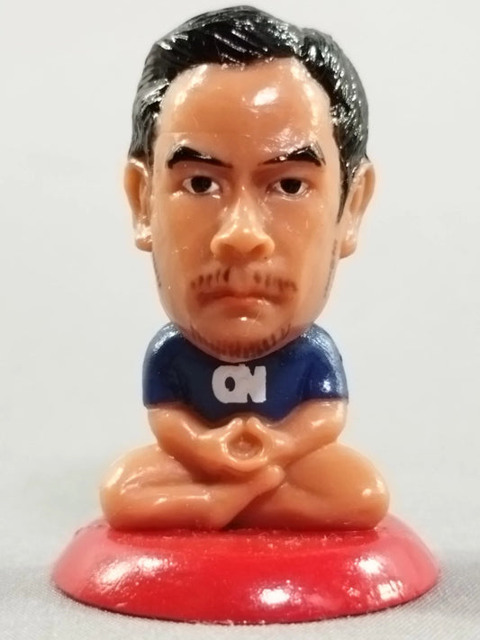 2005 CharaPro Mini Big Heads/Pro-Kaku Heroes Series 1 Osamu Nishimura [With Blue Shirt]