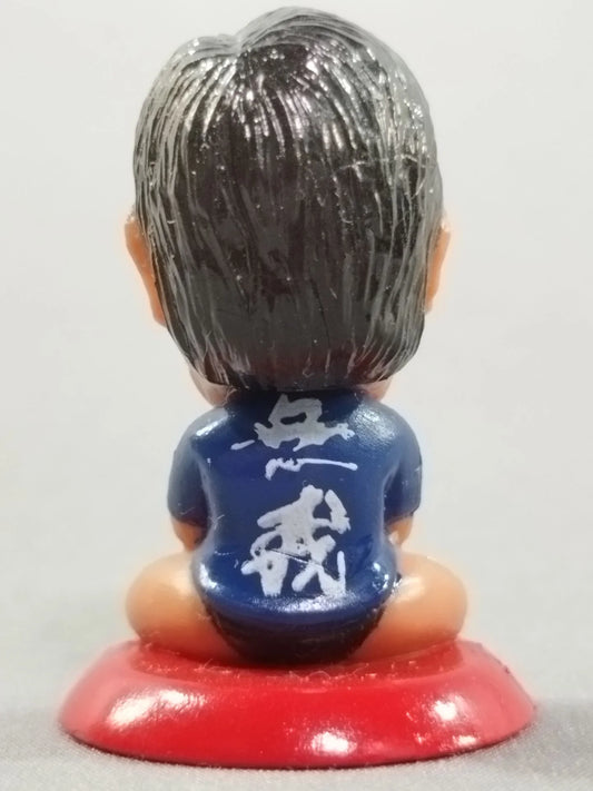 2005 CharaPro Mini Big Heads/Pro-Kaku Heroes Series 1 Osamu Nishimura [With Blue Shirt]
