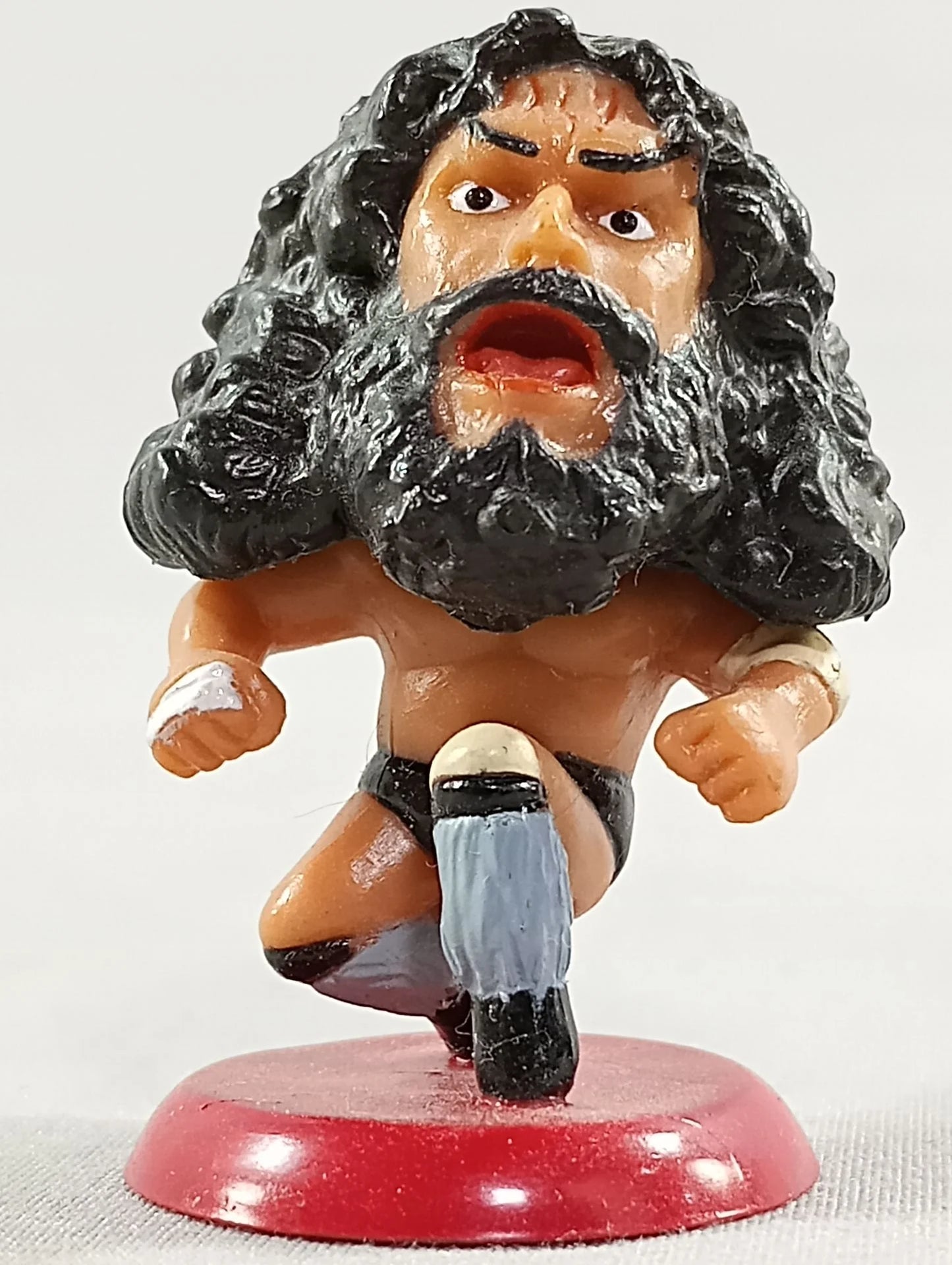 2006 CharaPro Mini Big Heads/Pro-Kaku Heroes Series 7 Bruiser Brody [With Ring Gear]