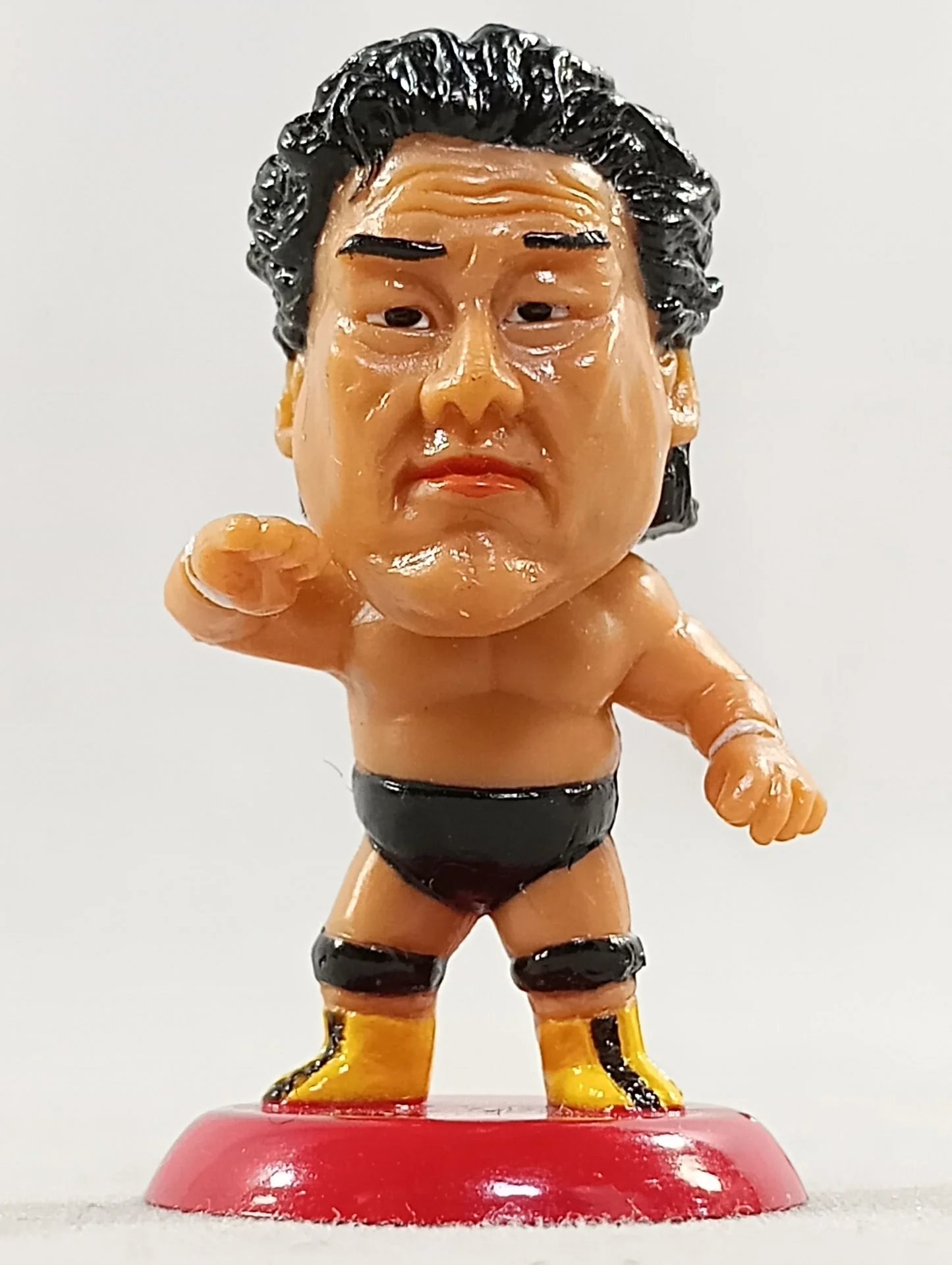 2006 CharaPro Mini Big Heads/Pro-Kaku Heroes Series 7 Genichiro Tenryu [With Ring Gear]