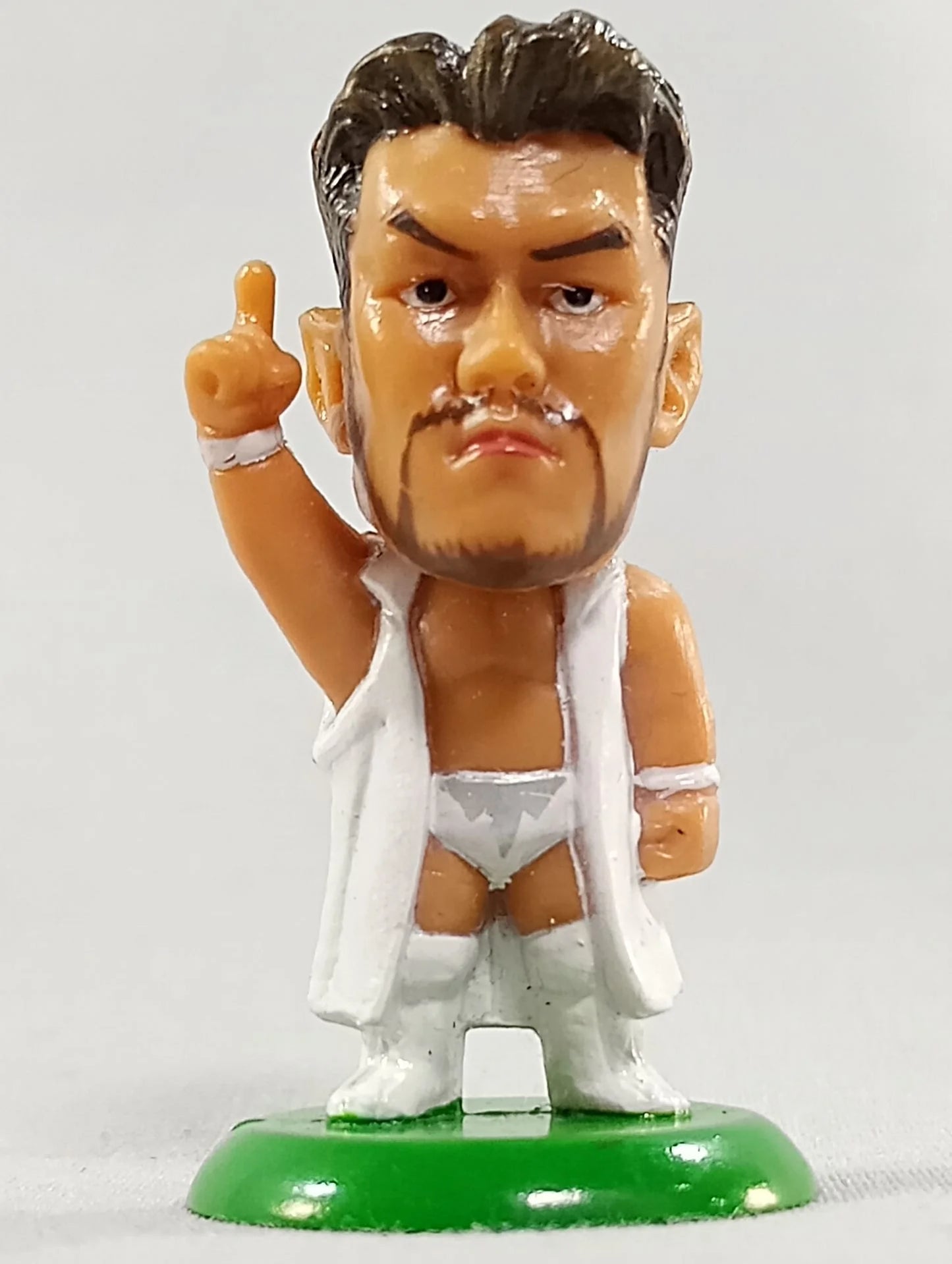 2005 Pro-Wrestling NOAH CharaPro Mini Big Heads/Pro-Kaku Heroes Series 3 Jun Akiyama [In Pointing Pose]