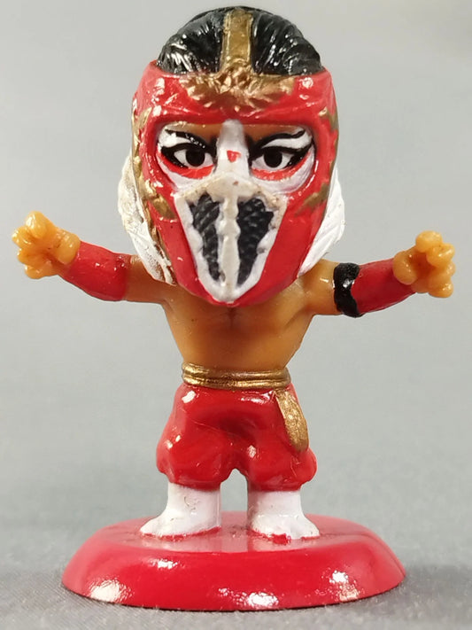 2005 CharaPro Mini Big Heads/Pro-Kaku Heroes Series 4 Hayabusa [With Red Gear]