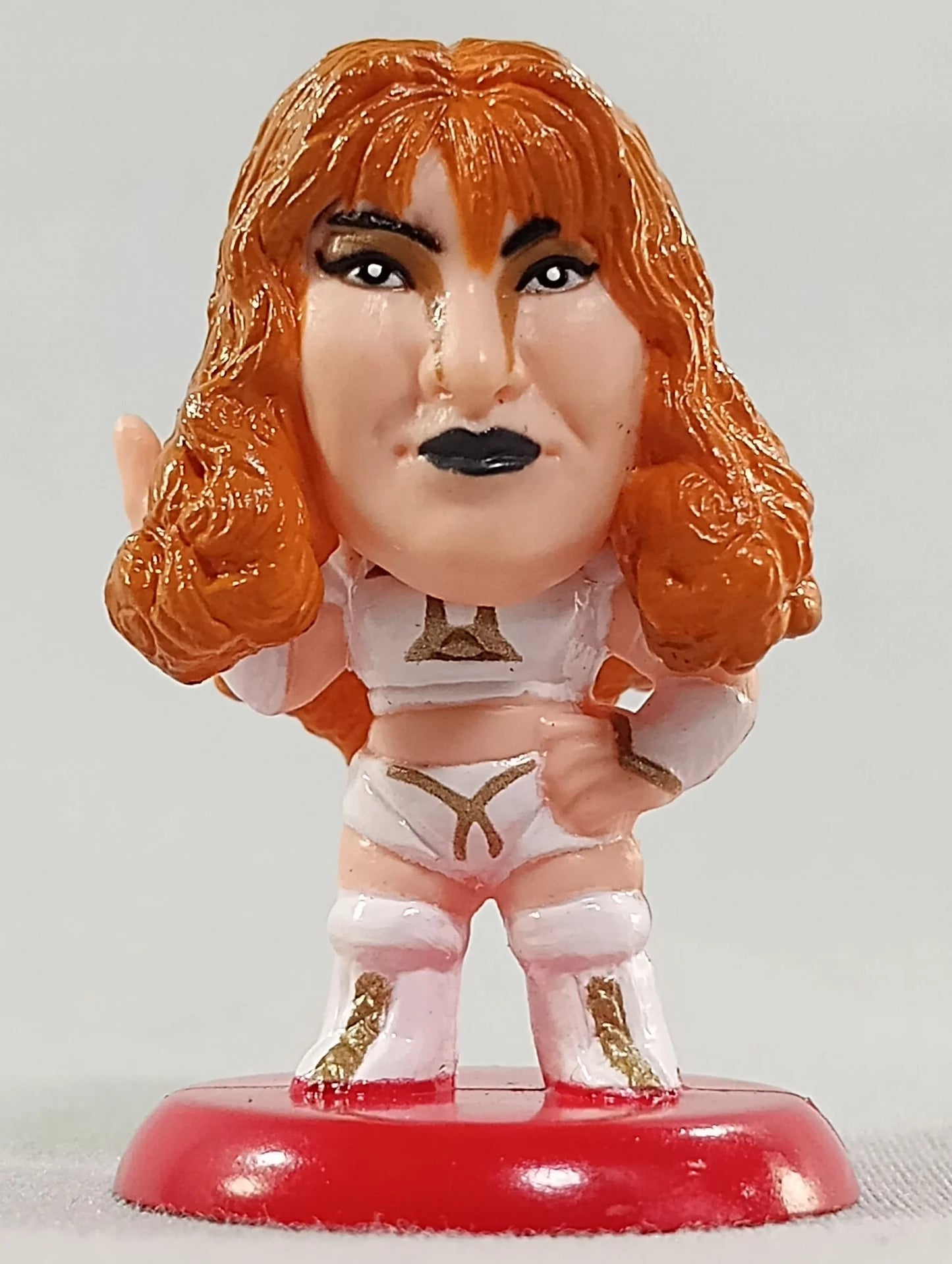 2006 CharaPro Mini Big Heads/Pro-Kaku Heroes Series 8 Akira Hokuto [With Ring Gear]