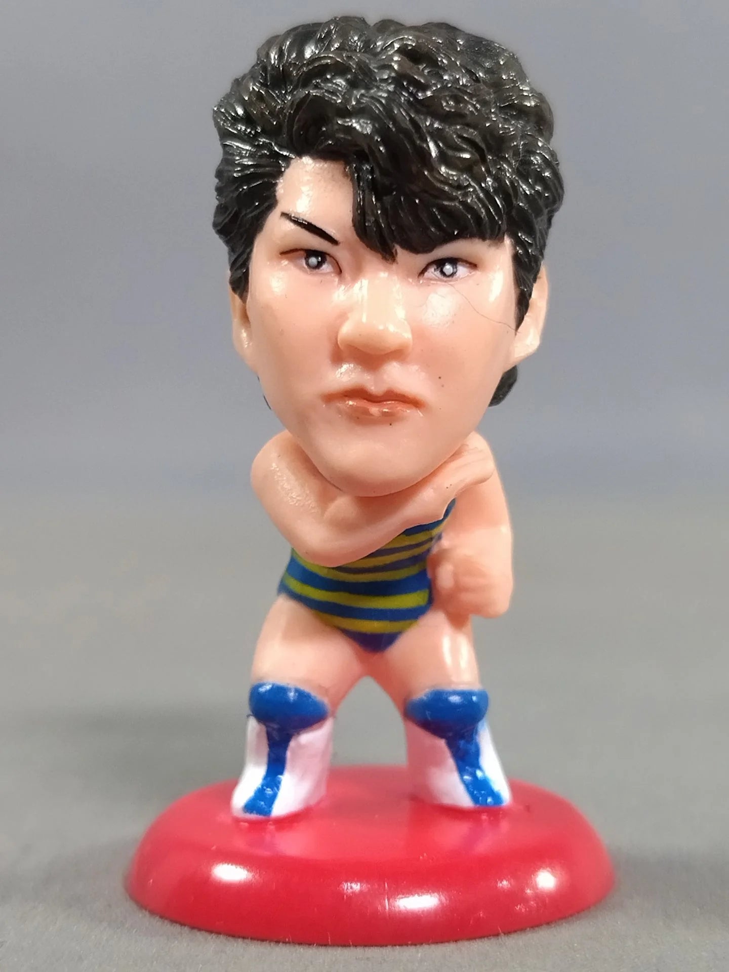 2006 CharaPro Mini Big Heads/Pro-Kaku Heroes Series 8 Lioness Asuka [With Ring Gear]