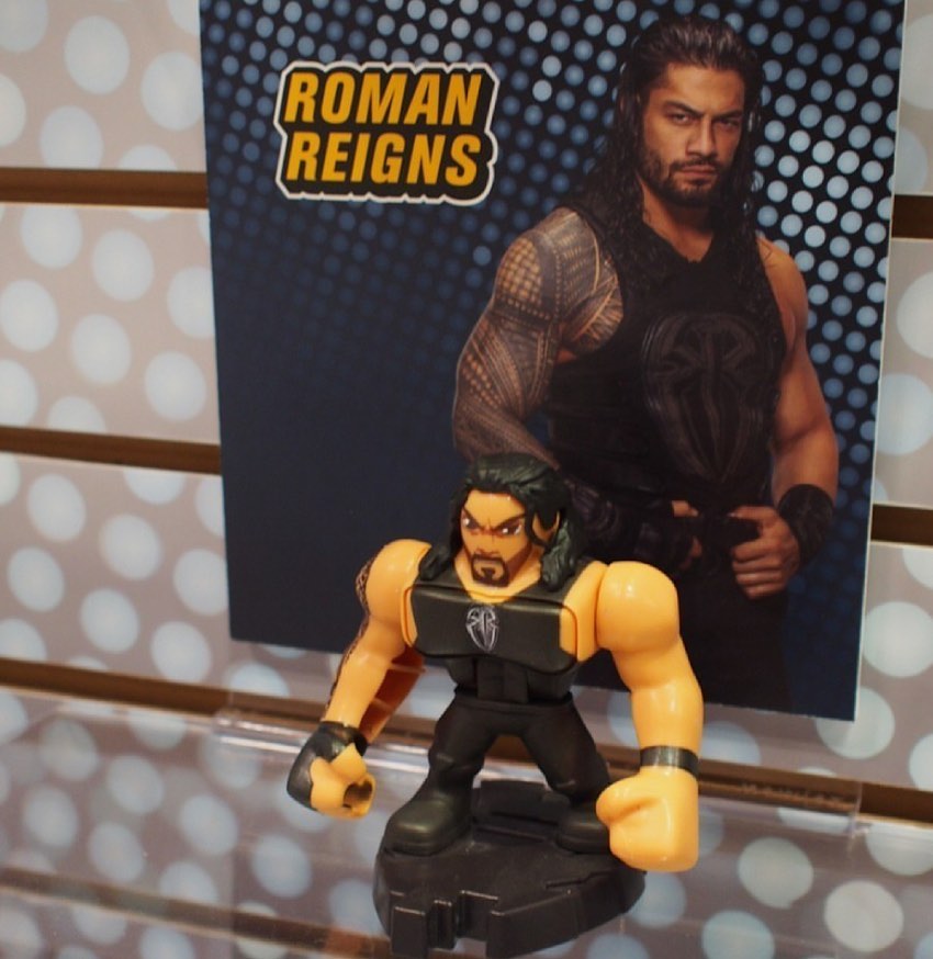 Unreleased WWE TOMY Smash Brawler 2-Pack: Braun Strowman vs. Roman Reigns