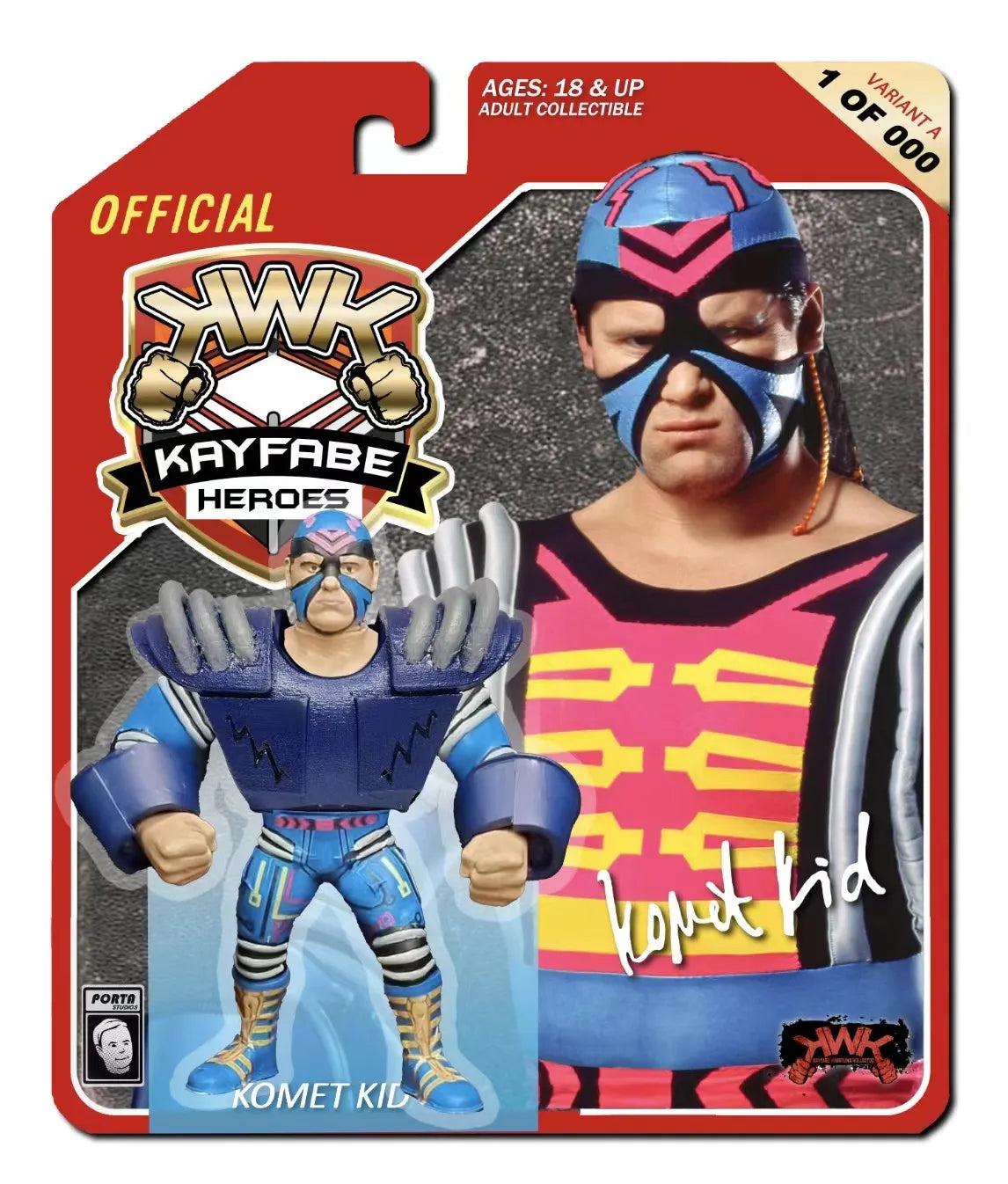 2024 KWK Kayfabe Heroes Series 1 Max Moon [Variant A] – Wrestling ...