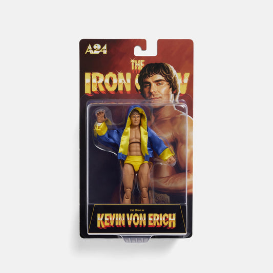 2024 A24 The Iron Claw Zac Efron as Kevin Von Erich Action Figure