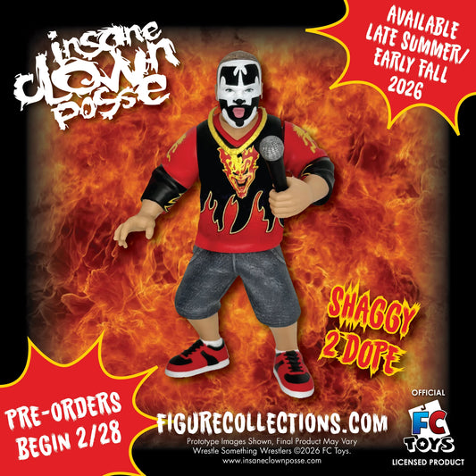 FC Toys Wrestle-Something Wrestlers Insane Clown Posse: Shaggy 2 Dope & Violent J [With Red Gear]