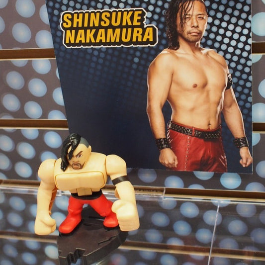 Unreleased WWE TOMY Smash Brawler 2-Pack: Jeff Hardy vs. Shinsuke Nakamura