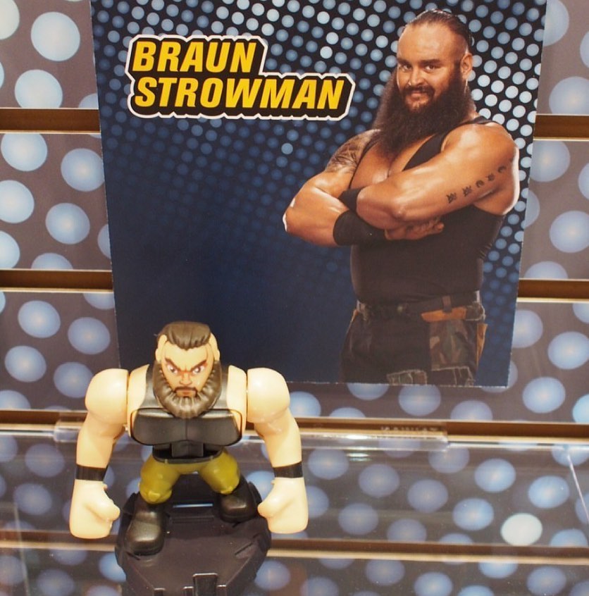 Unreleased WWE TOMY Smash Brawler 2-Pack: Braun Strowman vs. Roman Reigns