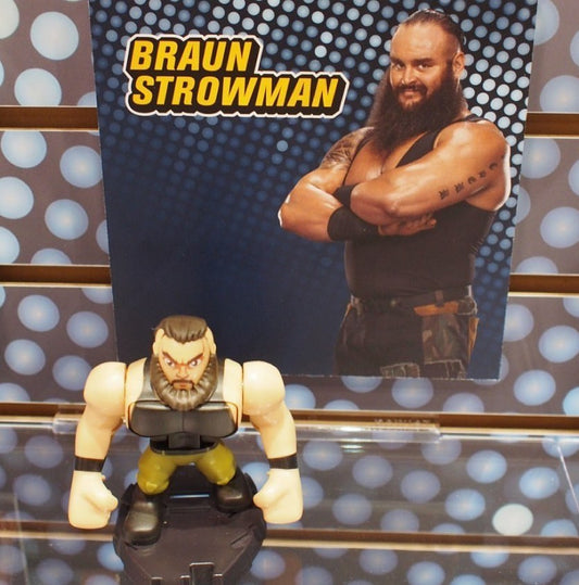 Unreleased WWE TOMY Smash Brawler 2-Pack: Braun Strowman vs. Roman Reigns