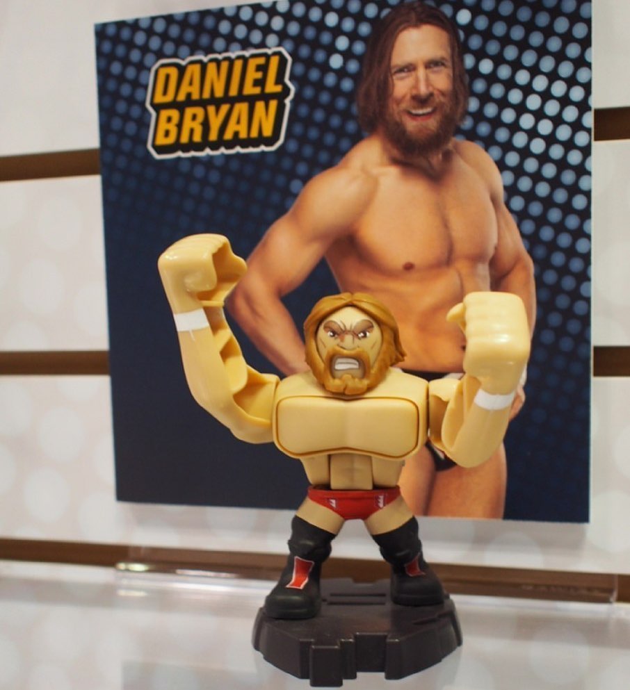 Unreleased WWE TOMY Smash Brawler 2-Pack: The Miz vs. Daniel Bryan