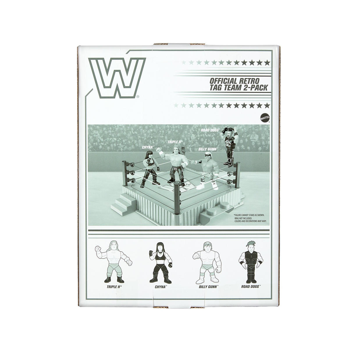 2024 WWE Mattel Ringside Exclusive DX Official Retro Tag Team 2-Pack –  Wrestling Figure Database