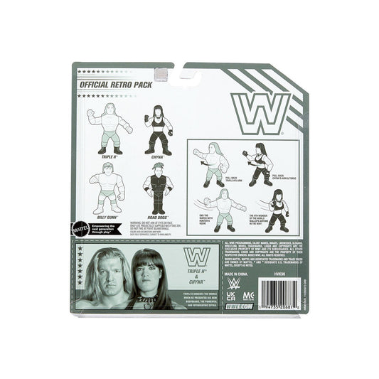 2024 WWE Mattel Ringside Exclusive DX Official Retro Tag Team: Chyna & Triple H