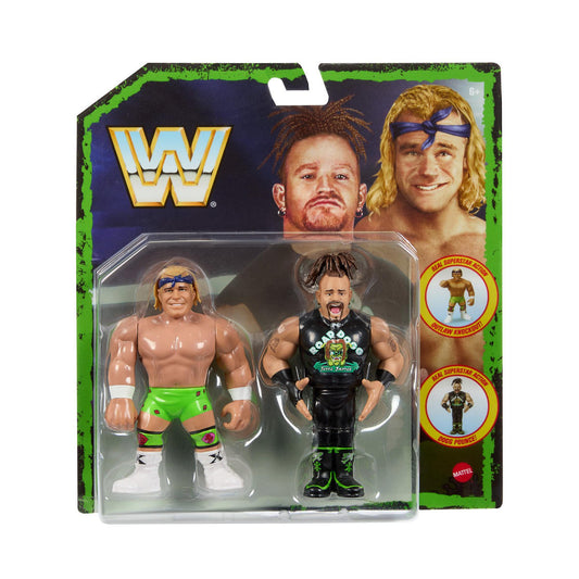 2024 WWE Mattel Ringside Exclusive DX Official Retro Tag Team: New Age Outlaws [Billy Gunn & Road Dogg]