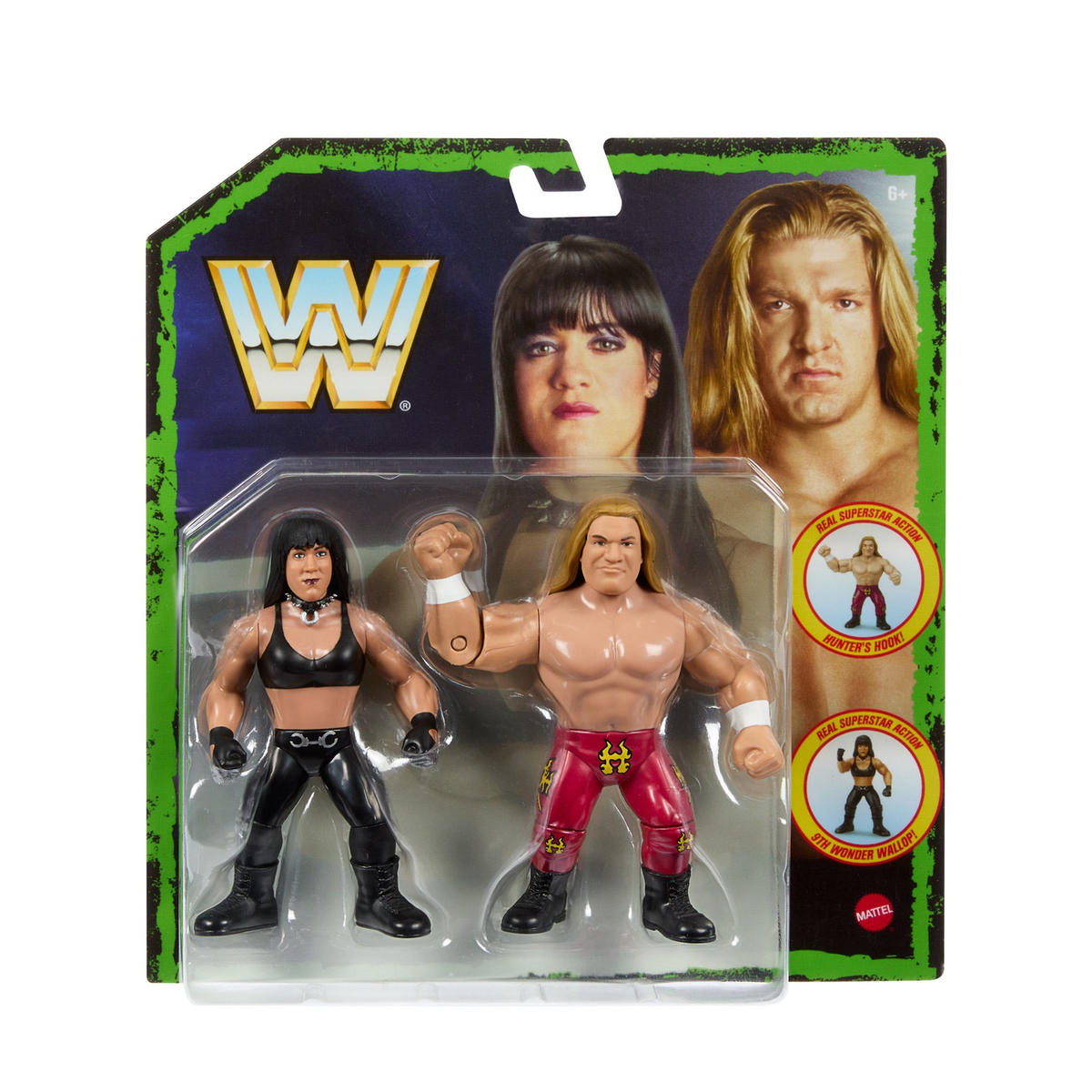 2024 WWE Mattel Ringside Exclusive DX Official Retro Tag Team: Chyna & Triple H