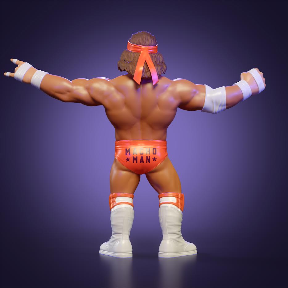 Toy Notion Wrestle Feds Series 2 "Macho Man" Randy Savage [April 1989]