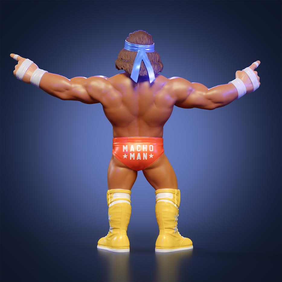 Toy Notion Wrestle Feds Series 2 "Macho Man" Randy Savage [March 1988]