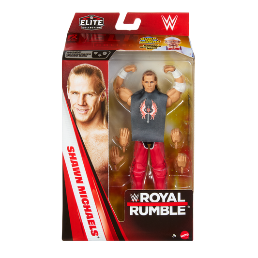 2026 WWE Mattel Elite Collection Royal Rumble Series 8 Shawn Michaels