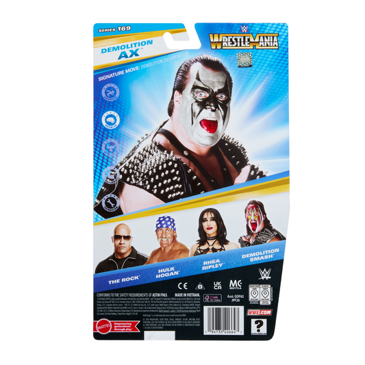 2026 WWE Mattel Main Event Series 169 Demolition Ax