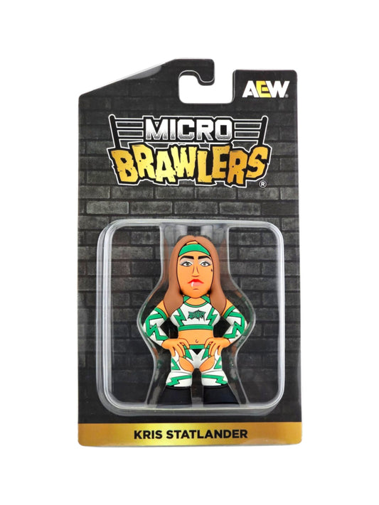 2025 AEW Pro Wrestling Tees Crate Exclusive Kris Statlander Micro Brawler