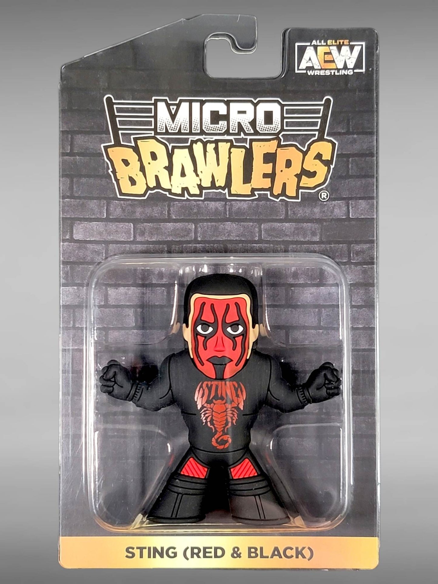 2022 AEW Pro Wrestling Tees Micro Brawlers Limited Edition Sting [Red –  Wrestling Figure Database