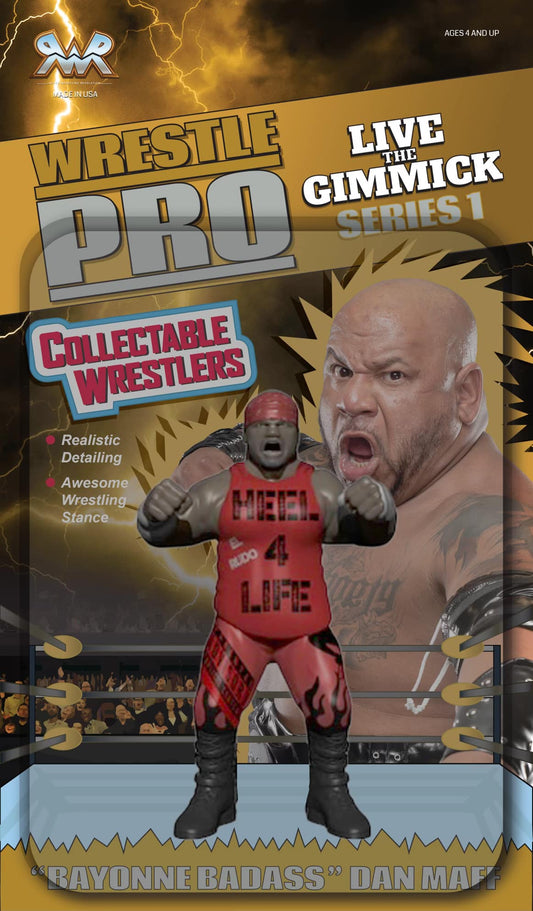 WrestlePro Alaska Live the Gimmick Series 1 "Bayonne Badass" Dan Maff