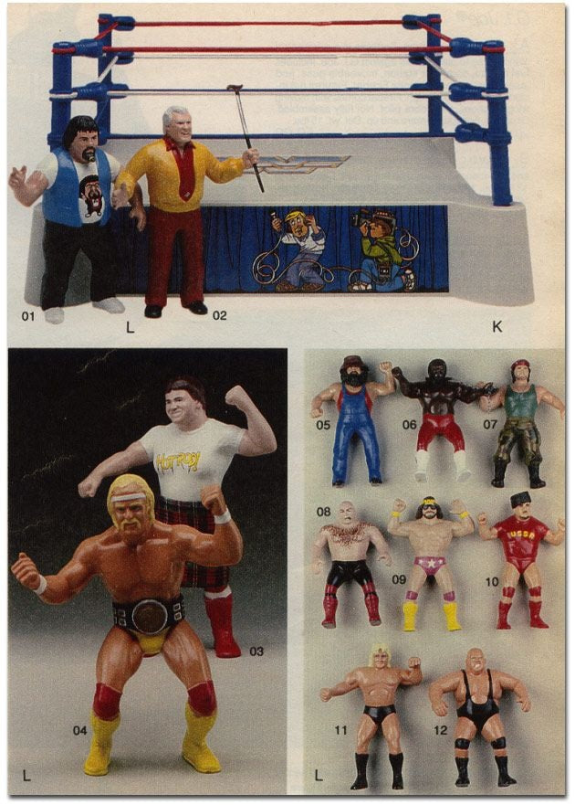 1986 WWF LJN Wrestling Superstars Series 3 Randy 