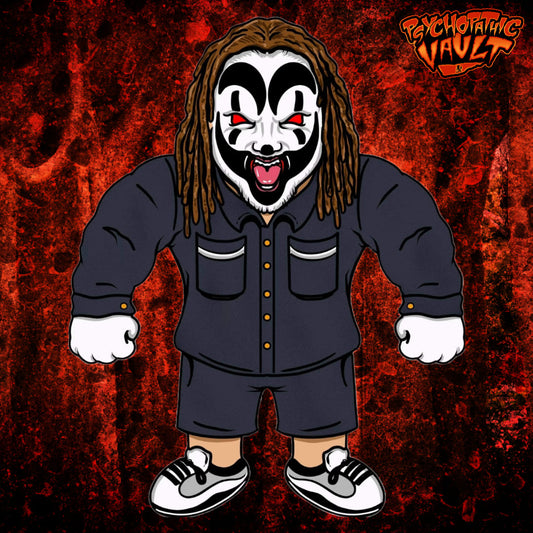 2023 JCW Psycopathic Vault Violent J 12" Wrestling Buddy