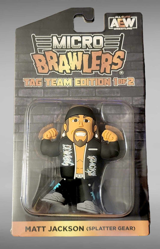 AEW Micro Brawlers The Acclaimed Max Caster & Anthony Bowens Tag Team  Edition 