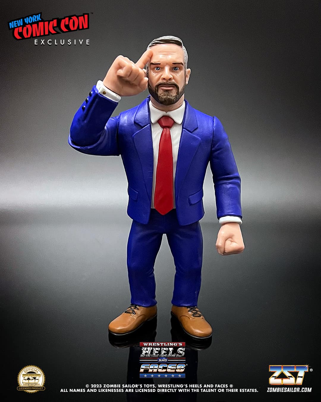 2024 Zombie Sailor's Toys Wrestling's Heels & Faces NYCC