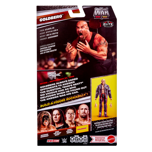 2026 WWE Mattel Elite Collection Monday Night War Series 12 Goldberg