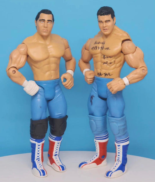 Unreleased WWE Jakks Pacific Classic Superstars 2-Packs British Bulldogs: Dynamite Kid & Davey Boy Smith