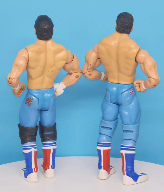 Unreleased WWE Jakks Pacific Classic Superstars 2-Packs British Bulldogs: Dynamite Kid & Davey Boy Smith