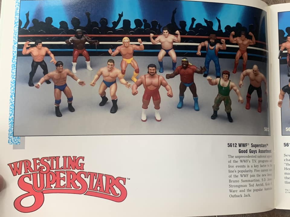 Unreleased WWF LJN Wrestling Superstars Series 4 Ted Arcidi [With White Boots]