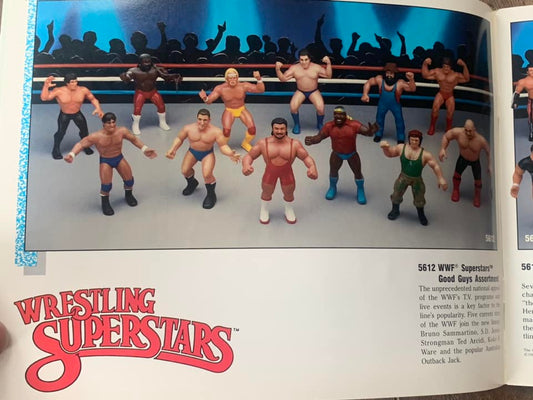 Unreleased WWF LJN Wrestling Superstars Series 4 Ted Arcidi [With White Boots]
