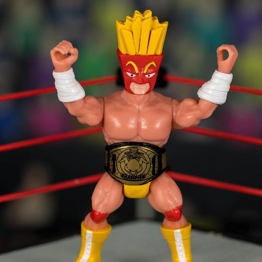 2018 Spy Monkey Creations Battle Tribes Wrestling Series 1 Big Fry