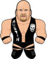 2023 WWE Uncanny Brands Bleacher Buddies Series 1 Stone Cold Steve Austin