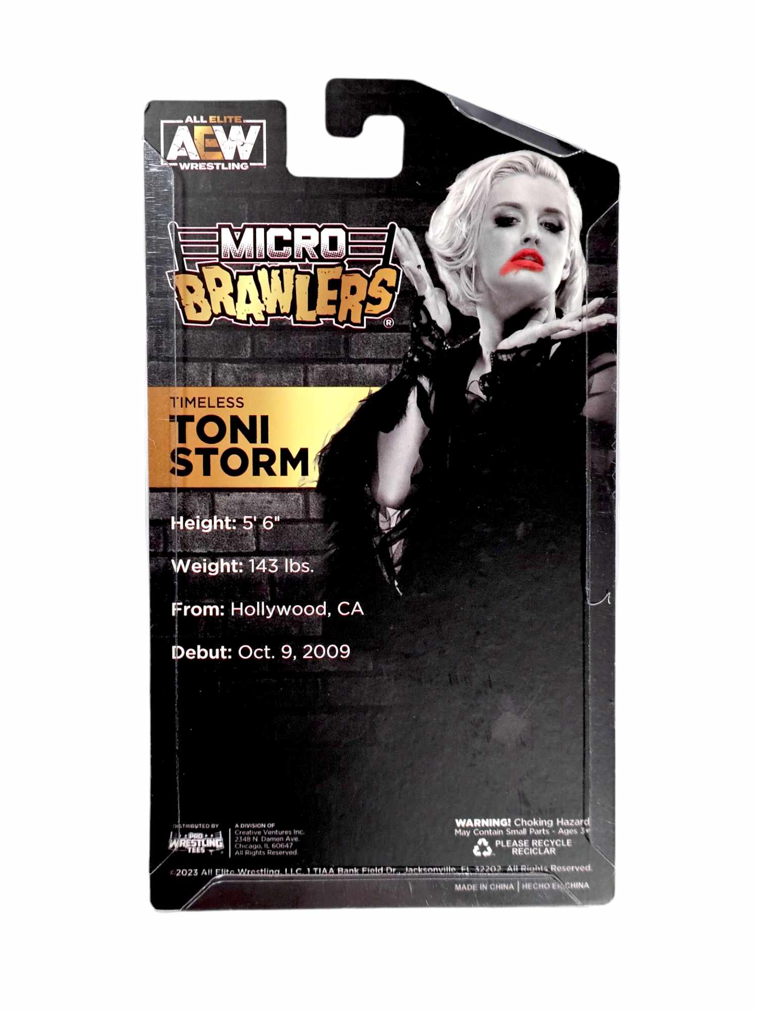 2024 AEW Pro Wrestling Tees Micro Brawlers Limited Edition Paul