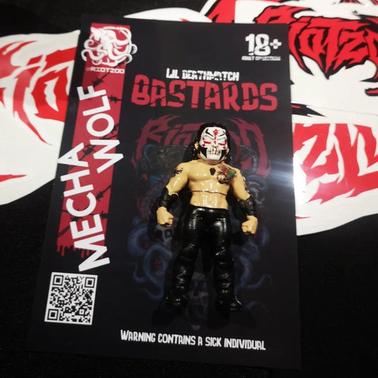 2024 Riotzoo Lil Deathmatch Bastards Mecha Wolf