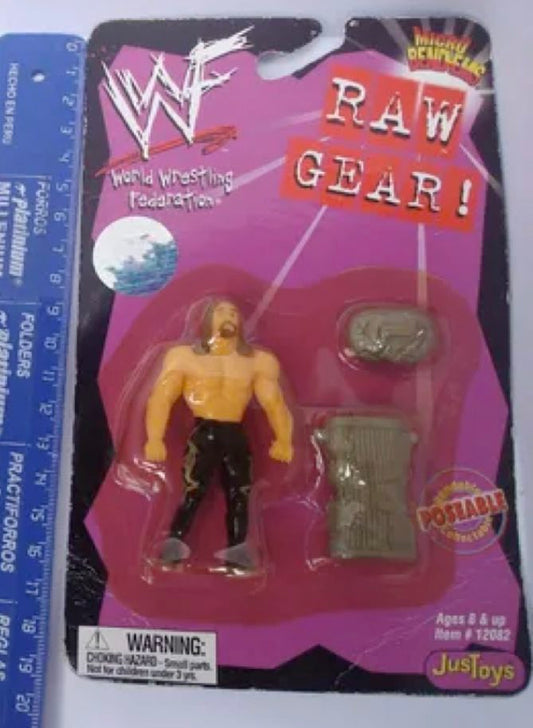 1998 WWF Just Toys Micro Bend-Ems Raw Gear! Edge