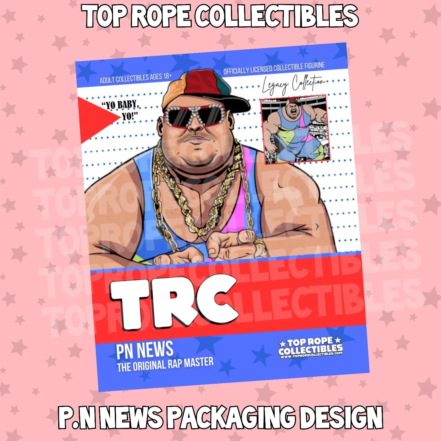 2025 Top Rope Collectibles PN News [Blue]