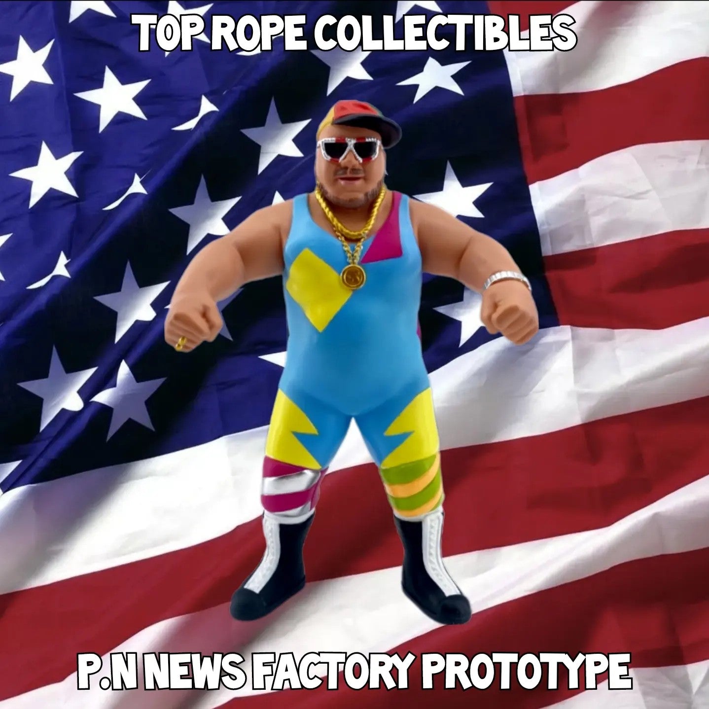 2025 Top Rope Collectibles PN News [Blue]