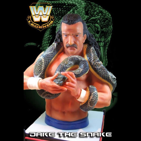 Unreleased WWE First 4 Figures Jake "The Snake" Roberts Statue