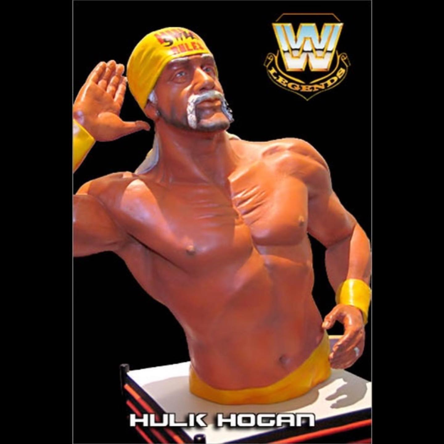 Unreleased WWE First 4 Figures Hulk Hogan Statue