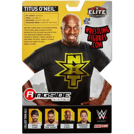 Unreleased WWE Mattel Elite Collection NXT Takeover Series 5 Titus O'Neil