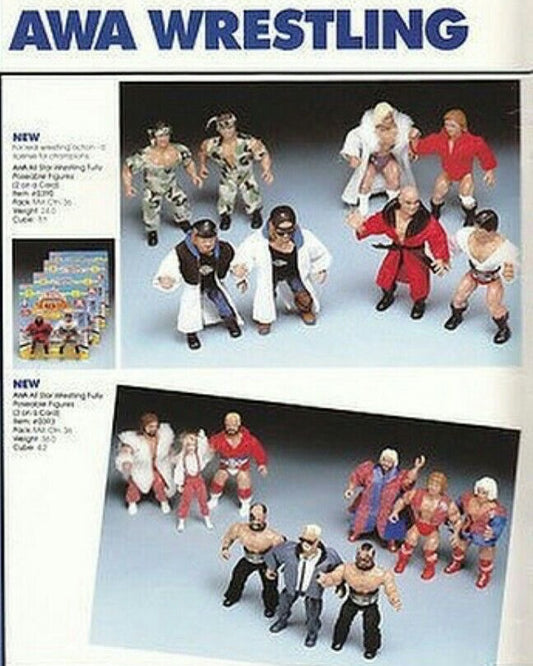 Unreleased AWA Remco All Star Wrestlers Precious & Paul Ellering