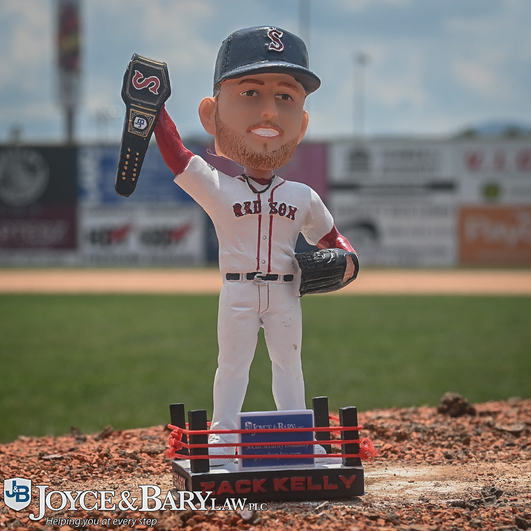 2024 Salem Red Sox Zack Kelly WWE Bobblehead
