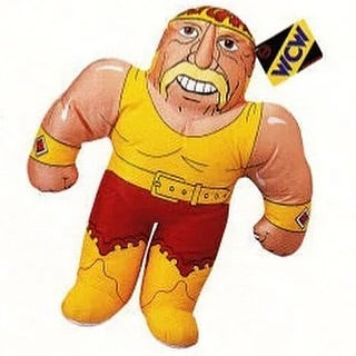Unreleased WCW OSFTM Soft Pillow Pals Hulk Hogan